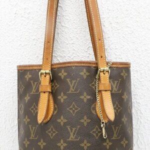 Louis Vuitton Monogram Petit Bucket Bag